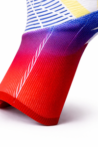 Gants de football pour receveurs avec revêtement antidérapant multi-zones, tissu extensible léger, conception de manchette allongée, fourniture directe usine - Product Image 4