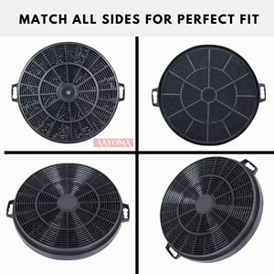 AAYOMA propose un échantillon de filtre de hotte de cuisine, filtre de hotte aspirante, filtre à 3 déflecteurs, filtre de hotte de cuisinière - Product Image 2