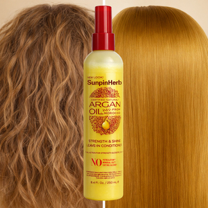 Après-shampoing sans rinçage à l'huile d'argan certifiée naturelle Creme of Nature pour renforcer et faire briller les cheveux secs, bouclés et crépus - Product Image 5