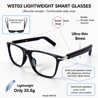 Lunettes Intelligentes Audio Polarisées Photochromiques Sans Fil à Oreille Ouverte pour Musique et Appels OEM ODM Logo Personnalisé