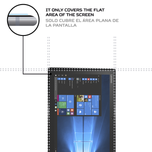 ฟิล์มกันรอยหน้าจอ ANTISHOCK สำหรับแท็บเล็ตเลอโนโว ไอเดียแพด มิม 520 - Product Image 4
