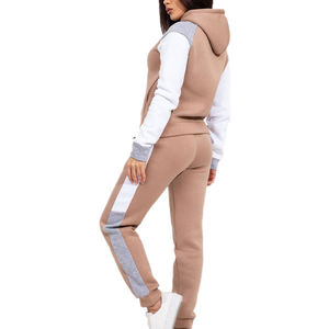 Nuevo y elegante chándal con logotipo personalizado, Tops cortos, sudaderas con capucha y chándal para correr, conjunto de 2 piezas, chándales para mujer 2025 - Product Image 3