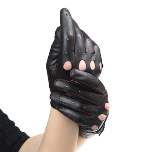 Guantes de conducción de cuero de tendencia superior para mujer, material impermeable transpirable de tasa barata, guantes de Venta caliente con totalmente personalizados - Product Image 4