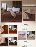 DAFNI BIG PAZAR Couvre-lit en suède tissé jacquard uni teint 100% coton respirant avec pompons 200x230cm, Plaid Piqué