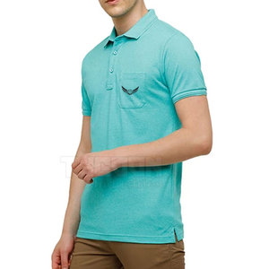 2024 venta al por mayor de alta calidad hombres Polo camisetas algodón transpirable tela personalizada algodón Polo camiseta para hombres - Product Image 2