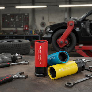 Juego de Llaves de Impacto Hexagonales Largas de 3 Piezas Hazet de 1/2'' con Perfil de Tracción para Montaje y Desmontaje de Ruedas - Product Image 3