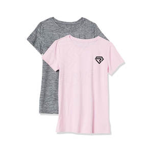 Ventes directes en usine confortables conceptions personnalisées nouvelles modes meilleur respirant séchage rapide prix confortable femmes t-shirts - Product Image 1