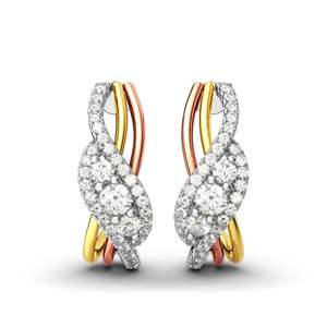 Boucles d'oreilles en diamant Jeulia Endless Love - Product Image 1