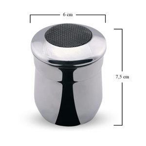 18/10 in acciaio inox cacao Shaker Dispenser 100g per dolci e bevande uso con cacao zucchero a velo cannella - Product Image 2