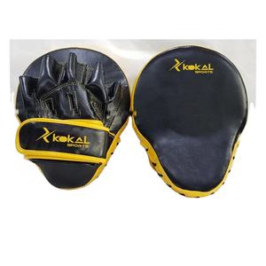 Vente en gros personnalisé poinçon de boxe cible gant gant cuir Focus Pads pour MMA Muay Thai Fitness Training - Product Image 1
