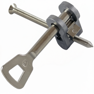 Die-Cast Bicycle <b>Lock</b> Key PZ <b>Numbered</b> 1 Keyed Alike Bit Insert - Product Image 3