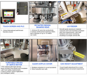 <span class=keywords><strong>LPE</strong></span> Levapck Máquina automática de sellado de latas de cerveza/Máquina de sellado de latas de aluminio para bebidas OEM/ODM disponible - Product Image 4