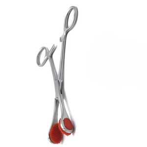 ชุดเครื่องมือคีมจับลิ้น Young Tongue Seizing Forceps ขนาด 6.5 นิ้ว ด้ามตรง สแตนเลส ยางนุ่ม ใช้แรงมือ ได้รับการรับรองมาตรฐาน CE - Product Image 3