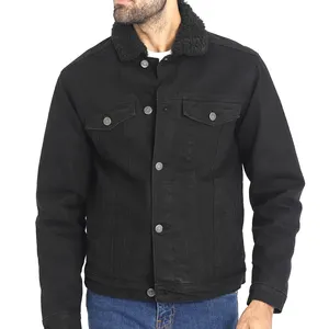 Fashion Casual Denim Jackets For Men 2023 Plain Denim Jackets Men Custom Denim Jacket
