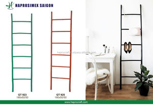 บันไดไม้ไผ่ธรรมชาติ,เฟอร์นิเจอร์ไม้ไผ่สำหรับตกแต่งบ้านและสวน,อุปกรณ์ตกแต่งบ้าน (GT 767) - Product Image 6