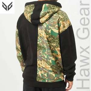 Pull à capuche pour hommes de haute qualité coupe ajustée Logo personnalisé couleur unie fabriqué en tissu polaire du Pakistan technique lavée col à capuche - Product Image 4