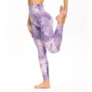 Leggings Tie Dye para Mujer, Elásticos, Control de Abdomen, para Deportes, Gimnasio, Fitness, Yoga, Entrenamiento - Product Image 2