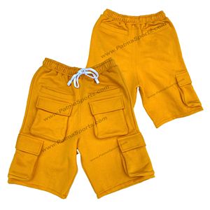 Pantalones cortos de carga personalizados de alta calidad de nylon de utilidad de carga pantalones cortos para correr con tela de rizo sólido y bolsillo - Product Image 5