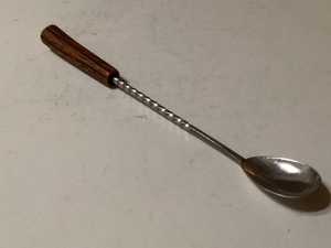 Agitador de cóctel plateado de acero inoxidable de lujo moderno, suministros de artículos para Bar, cuchara de Bar de cóctel para mezclar cócteles - Product Image 4