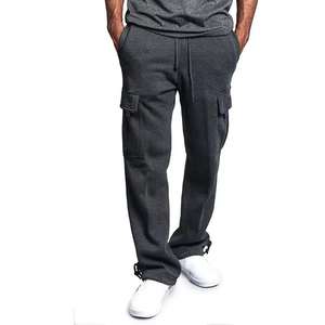 GAF <b>Men's</b> Joggers With Zipper Pockets <b>Stretch</b> Sweatpants Athletic Jogging Pants Drawstring Workout Jogger Pants <b>For</b> <b>Men</b> - Product Image 4