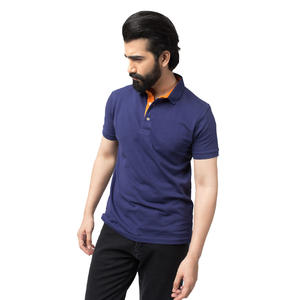 Uniforme escolar Polo de manga corta, cierre de botón, material de rendimiento que absorbe la humedad - Product Image 2