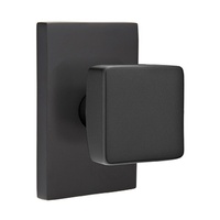 Ensemble de poignées de porte carrées modernes de luxe en verre noir mat avec serrure à clé pour chambre, cuisine, charnières de porte intérieures et poignées de fenêtre