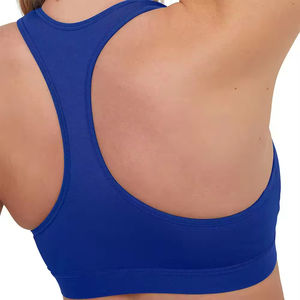 Sujetador deportivo sin espalda para mujer, de alta calidad y tendencia, con logo frontal, sin costuras y transpirable, ropa de gimnasio de alto soporte, de Pakistán. - Product Image 2