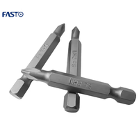 Outil de quincaillerie Embout magnétique Tournevis cruciforme antidérapant PH2 50MM Embout de perceuse à percussion pour tournevis électrique