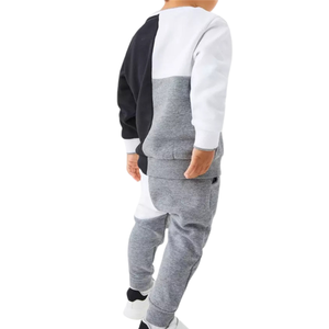 Diseños de Moda, Conjuntos Deportivos Transpirables para Niños, Invierno, Forro Polar Ligero, Logotipo Personalizado, Traje Casual para Correr para Niños - Product Image 6