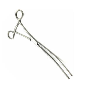 Instruments chirurgicaux vétérinaires, kit de suture, 16,5 cm, 22 cm, 25 cm, pinces à organes droites, courbes, manuelles, pour chirurgie vétérinaire - Product Image 3