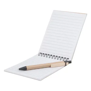 Quaderno Promozionale Sostenibile con Penna, Quaderno Negundo con Caratteristiche Ecologiche - Product Image 3