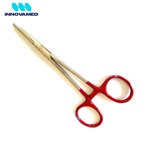 Pinzas Hemostáticas Innovamed 5.5 de Acero Inoxidable, Rectas y Curvas, con Bloqueo, Pinza Quirúrgica Reutilizable, Instrumento Manual - Product Image 6