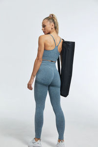Promotion : Ensemble de sport 8 pièces pour femme – Soutien-gorge de sport, veste de yoga, ensembles d'entraînement avec taille élastique et manches courtes - Product Image 2