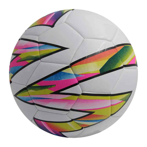Vente chaude Ballon de Football de Football d'entraînement pour enfants Conception personnalisée 100% Haute qualité cousu à la main en cuir PVC balles à main - Product Image 5