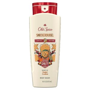 Gel de Ducha Old Spice para Hombre, Edición Festiva, Tamaño de Viaje, Frescura Festiva 24/7, Aroma Duradero, Espuma Abundante - Product Image 1