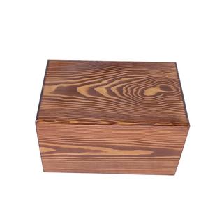 Wooden Cremation Urn <b>for</b> <b>Ashes</b> Natural Wood Urns with Beautiful Grains Adult <b>Keepsake</b> - Product Image 5
