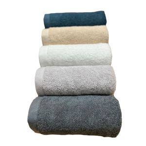 Elegante 40x80cm 145g Toalla de mano y cabello de algodón de bambú suave de secado rápido con logotipo personalizable - Product Image 1