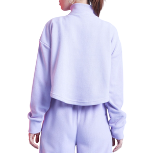 <b>Women's</b> Lightweight <b>Fleece</b> Crop Top, Breathable <b>Half</b> <b>Zip</b> Yoga for Fall Winter Workout Sweatshirt in 2025 Sportswear - Product Image 2