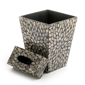 Porte-mouchoirs en acier inoxydable de style traditionnel, multi-usages, finition argentée, pour café et salon de thé - Product Image 6