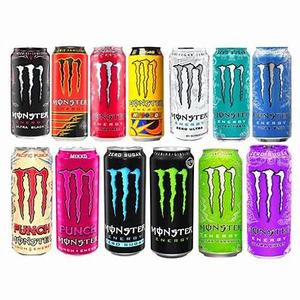 Monster Energy-Bebidas suaves con Ginseng y Ginkgo sin azúcar y con infusión de cafeína empaquetadas en botellas - Product Image 4