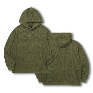Sudadera con capucha extragrande y corta para hombre, personalizada, de algodón de 400 g/m², con logotipo bordado y estampado en toda la prenda, cómoda y transpirable. - Product Image 1
