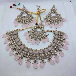 ชุดสร้อยคอโชคเกอร์ชาวโปแลนด์แบบดั้งเดิมของชาวอินเดียนแดงพร้อมเครื่องประดับสำหรับผู้หญิงเครื่องประดับสำหรับงานแต่งงานและงานรื่นเริง - Product Image 1