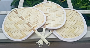 Abanicos de mano de bambú natural Premium, ligeros y duraderos, abanicos de bambú natural, ecológicos, adecuados - Product Image 5