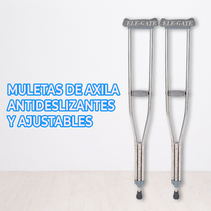 ไม้ค้ำยันอลูมิเนียมอัลลอยด์น้ำหนักเบา ปรับระดับได้ กันลื่น ขนาด 118-120 ซม. x 20 ซม. สำหรับอุปกรณ์ฟื้นฟูสมรรถภาพ - Product Image 2