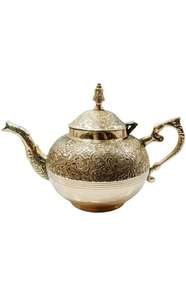 Tetera Árabe de Latón, Vajilla Clásica, Diseño Personalizado para Utensilios de Cocina - Product Image 2