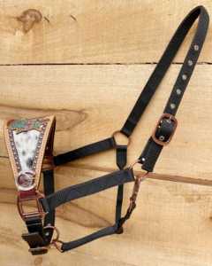 หนังอาร์เจนตินาคุณภาพดีที่สุด Western Horse Bronc Halter Headcollar ผู้ผลิตแท็กขี่ม้าแท้ การปรับแต่งได้รับการยอมรับ - Product Image 5