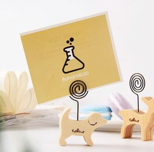 Porte-cartes rond de printemps minimaliste Support de carte de visite et d'affaires de table multicolore élégant pour fournitures de bureau et de maison - Product Image 5