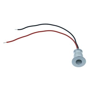 4 pz Mini LED faretto da incasso 1W DC 12V neutro 4000K argento alloggiamento angolo 120 gradi foro 15mm 20x25mm-illuminazione/ - Product Image 1