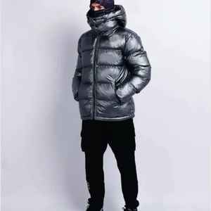 Customizable Men's <b>Quilted</b> <b>Jacket</b> with Stand Collar & Hood Breathable Canvas Material Sublimation Printing & <b>Pattern</b> Decoration - Product Image 5