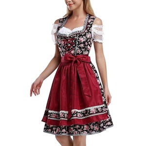 ชุดเดรสคอสเพลย์ลายสก๊อตเยอรมันดั้งเดิมชุดคอสเพลย์สำหรับผู้ใหญ่2025ผู้หญิงชุดฮาโลวีนปาร์ตี้แฟนซี - Product Image 3